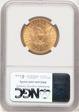 1881-S $10 Liberty Eagle NGC MS62