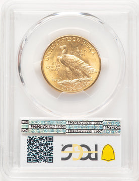 1915 $10 Blue Gradient Indian Eagle PCGS MS64