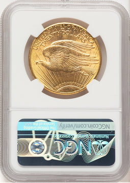 1911-D $20 Saint-Gaudens Double Eagle NGC MS64+ (779891062)