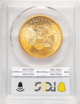 1864 $20 Liberty Double Eagle PCGS MS62 (780000012)