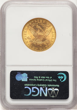 1902-S $10 Liberty Eagle NGC MS65 (780078102)