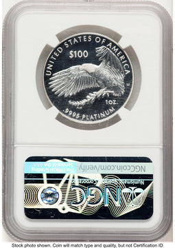 2018-W Proof Platinum Eagle 1 oz NGC PF70 Ed Moy