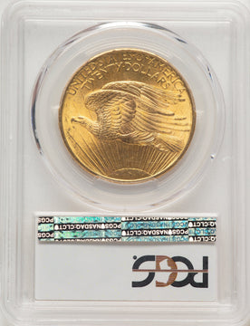 1908 $20 NO MOTTO Saint-Gaudens Double Eagle PCGS MS66