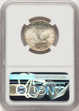 1919 25C FH Standing Liberty Quarter NGC MS64
