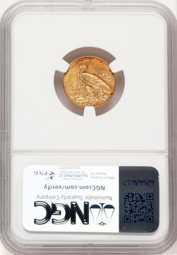 1914 $2.50 Indian Quarter Eagle NGC MS61 (780368052)