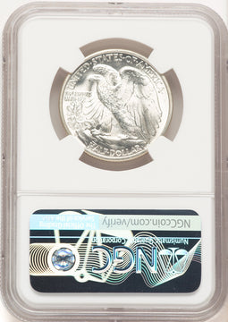 1936-D 50C Walking Liberty Half Dollar NGC MS67 (780390048)