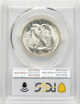 1938-D 50C Walking Liberty Half Dollar PCGS MS67