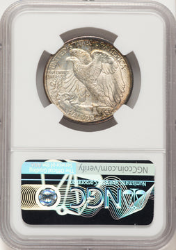 1928-S 50C Walking Liberty Half Dollar NGC MS66+