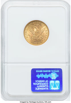 1886-S $5 CAC Liberty Half Eagle NGC MS64 (780411013)
