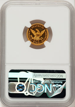 1887 $2.50 Proof Liberty Quarter Eagle NGC PR65