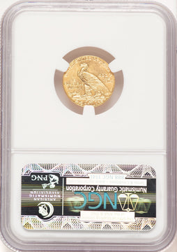 1911-D $2.50 Indian Quarter Eagle NGC MS63 (780482026)