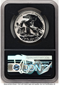 2022-W Palladium Eagle 1 oz REV FDI Anna Cabral NGC PF70
