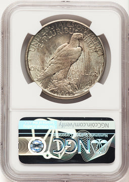 1921 Peace Dollar NGC MS66 (780571003)