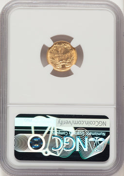 1889 G$1 Gold Dollar NGC MS64