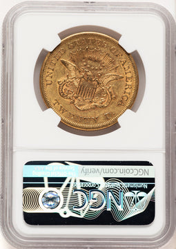 1864 $20 Liberty Double Eagle NGC AU55 (780699001)