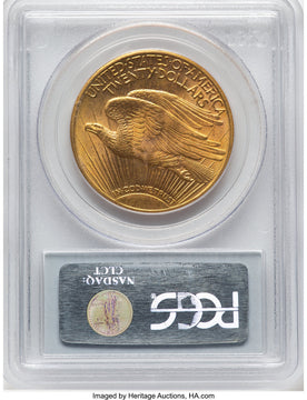 1910-D $20 Saint-Gaudens Double Eagle PCGS MS65 (780758018)