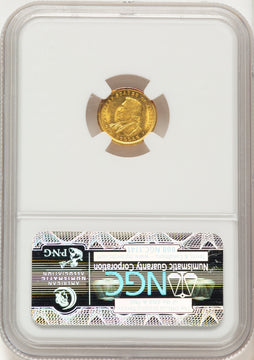1905 G$1 Lewis and Clark Commemorative Gold NGC MS62