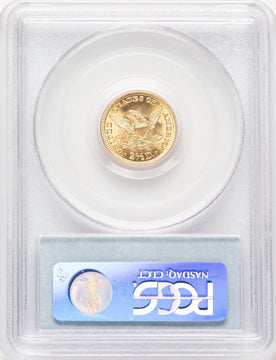 1904 $2.50 Liberty Quarter Eagle PCGS MS65 (780925001)