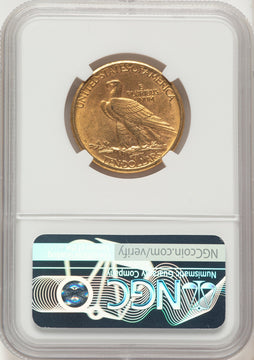 1908-D $10 NO MOTTO Indian Eagle NGC MS61