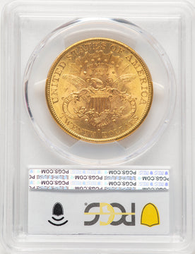 1891-S $20 Liberty Double Eagle PCGS MS63+