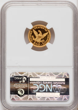1887 $2.50 CA Proof Liberty Quarter Eagle NGC PR64 1887 $2.50 CA Proof Liberty Quarter Eagle NGC PR64