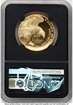 2019-W G$100 American Liberty High Relief Enhanced UC 2021 US Mint Auction Miles Standish NGC MS70