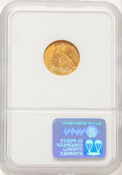 1911 $2.50 Indian Quarter Eagle NGC MS64 (781583007)