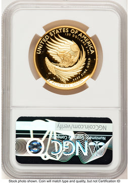 2025-W G$100 American Liberty High Relief AR Kenneth Bressett Red Book NGC PF70 2025-W G$100 American Liberty High Relief AR Kenneth Bressett Red Book NGC PF70