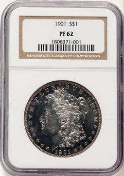 1901 Proof Morgan Dollar NGC PR62
