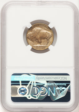 1937-D 5C Three-Legged FS-901 Buffalo Nickel NGC AU58 (781731008)