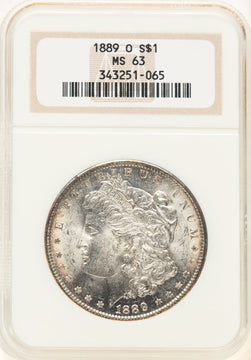 1889-O Morgan Dollar NGC MS63 (781731017)