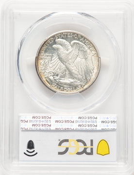1917-S 50C REVERSE Walking Liberty Half Dollar PCGS MS62 (781731047)