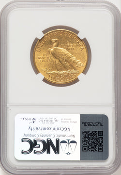 1910 $10 Indian Eagle NGC MS62 (781772002)