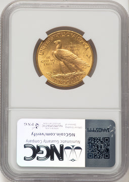 1913 $10 Indian Eagle NGC MS62 (781772008)