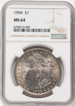 1904 Morgan Dollar NGC MS64 (781774029)