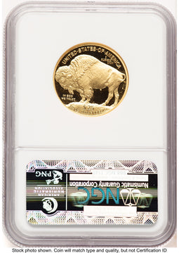 2008-W Proof Gold Buffalo 1/2 oz First Year of Issue NGC PF70 (781897028)