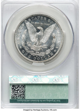 1887-S CAC Morgan Dollar CACG MS64