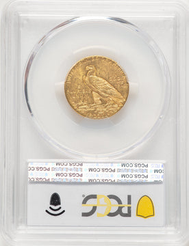 1915-S $5 CAC Indian Half Eagle PCGS MS62+