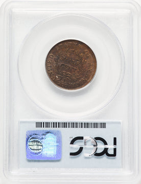1804 1/2 C Crosslet 4 Stems BN Half Cent PCGS MS64