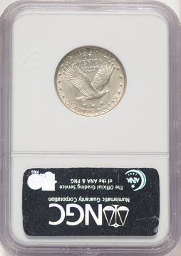 1919-S 25C FH Standing Liberty Quarter NGC MS61