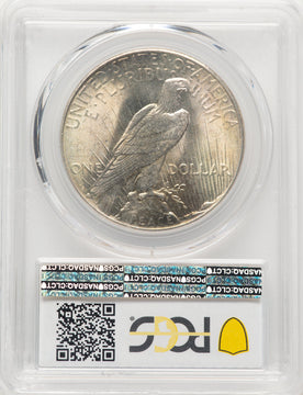 1924-S Peace Dollar PCGS MS65