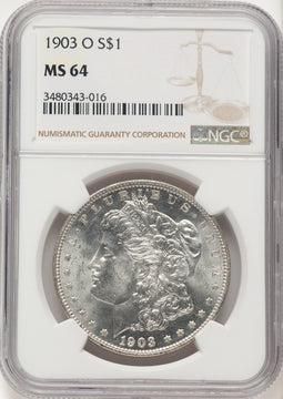 1903-O Morgan Dollar NGC MS64 (782365012)