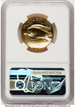 2009 G$20 Ultra High Relief PL Mike Castle NGC MS70