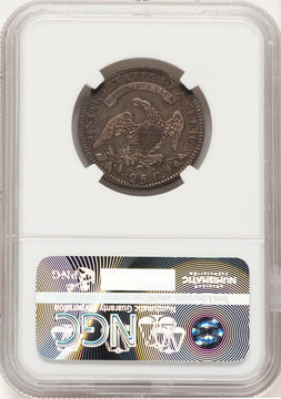 1822 25C 25/50C B-2 Bust Quarter NGC VF35