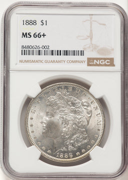 1888 Morgan Dollar NGC MS66+ (782868030)