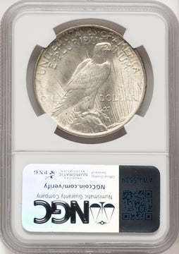 1923 Peace Dollar NGC MS66+ (782868031)