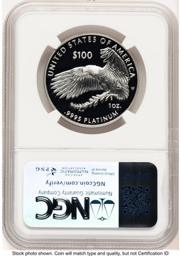 2019-W Proof Platinum Eagle 1 oz Brown Label NGC PF70