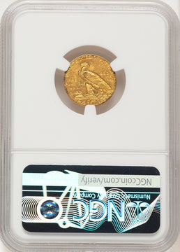 1908 $2.50 Indian Quarter Eagle NGC MS63 (782961005)