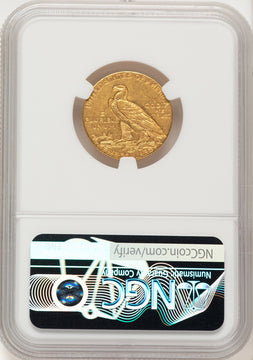 1915-S $5 Indian Half Eagle NGC AU58 (782963003)