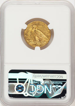 1911 $5 Indian Half Eagle NGC MS63 (783030026)